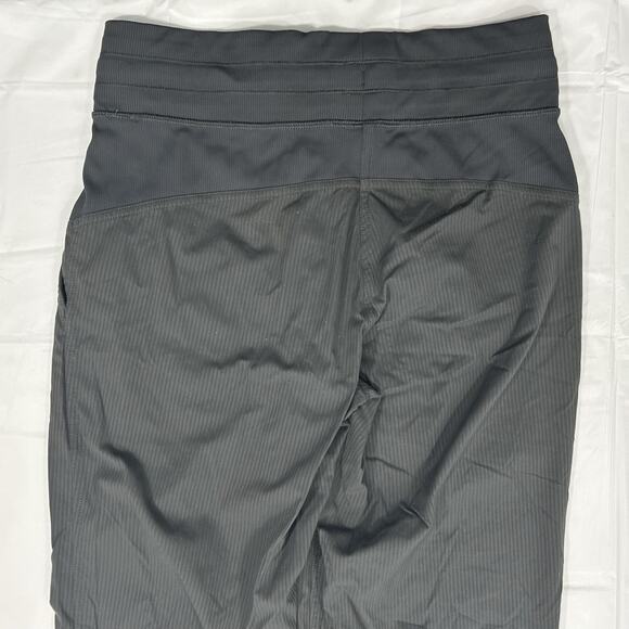 Lululemon Beyond the Studio Jogger Women's 8 Graphite Stripe Lightweight Ruched - Picture 7 of 10